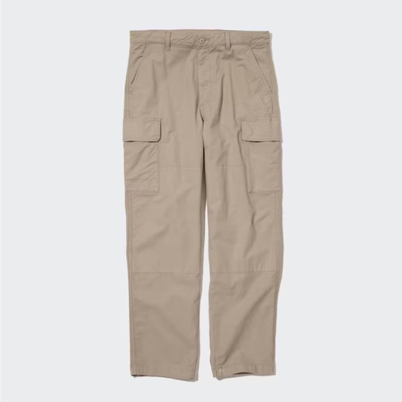 Uniqlo Khaki Cargo Pants - Picture 1 of 3